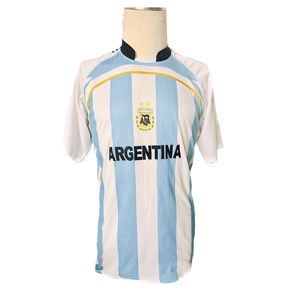 Argentina AFA Soccer Jersey, Men’s Size (One Size Fits All), Men’s Size Large.